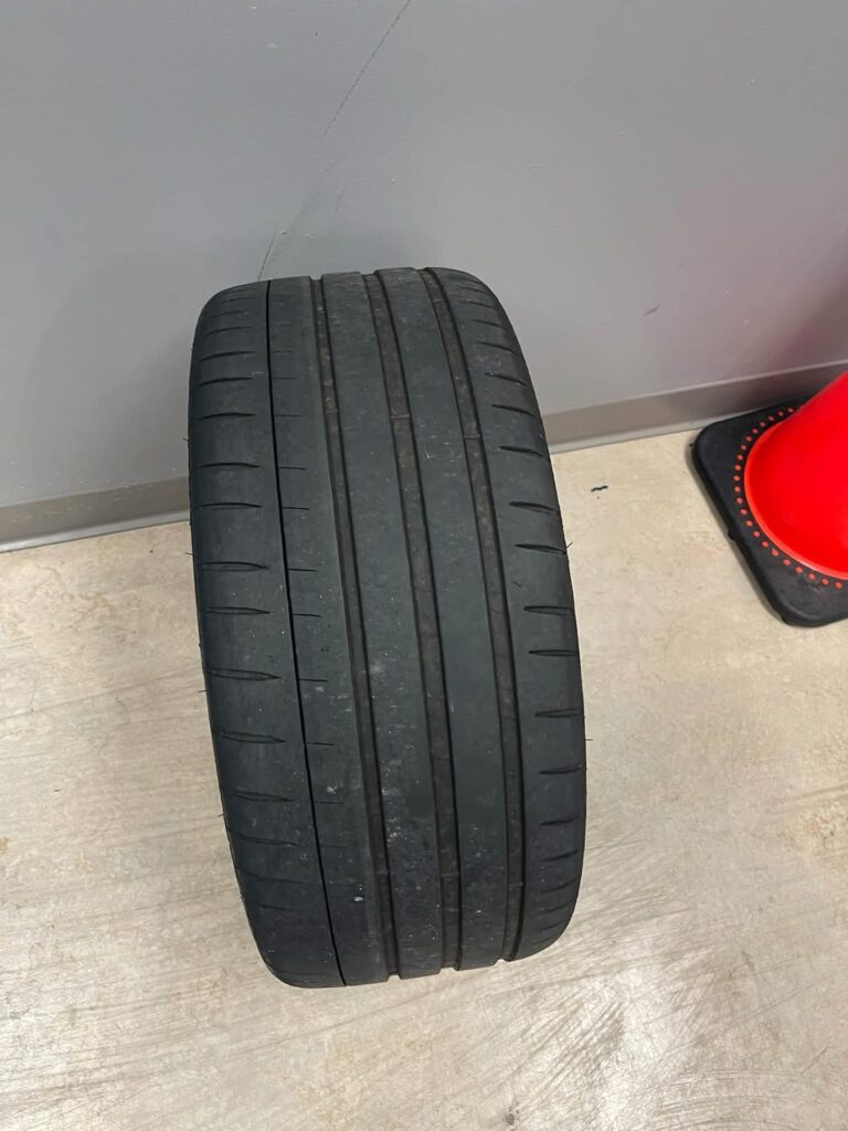 C8 Corvette Z51 stock wheels and tires.